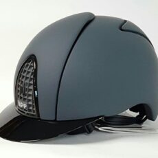 Casco Kep Cromo Textile inserti lucidi