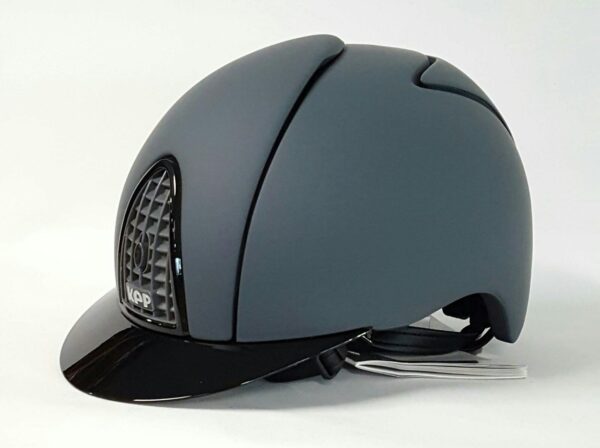 Casco Kep Cromo Textile inserti lucidi