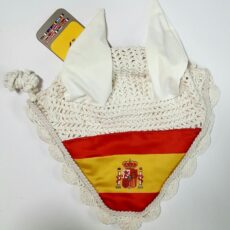 Cuffietta in cotone con bandiera spagnola