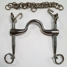 Morso Spagnolo da Doma Tipo Inglese Artigianale Inox
