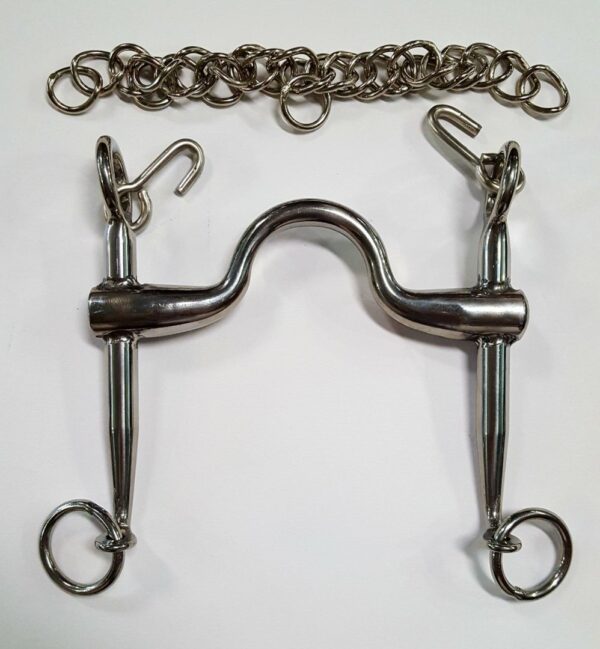 Morso Spagnolo da Doma Tipo Inglese Artigianale Inox