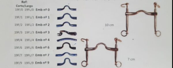 Morso Spagnolo da Doma Tipo Inglese Artigianale Inox - immagine 2