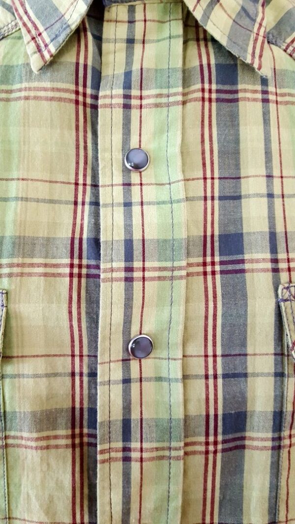 Camicia Uomo Americana Regular con Bottoni in Madreperla - immagine 2