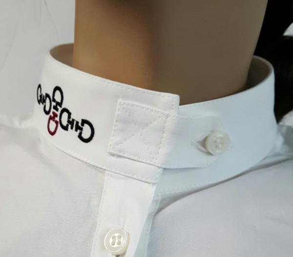 Camicia da Concorso a Quadri con Pettorina Donna Cavalleria Toscana - immagine 5