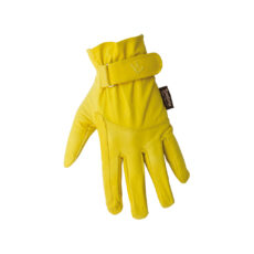 Guanto in Pelle Morbida con Chiusura in Velcro