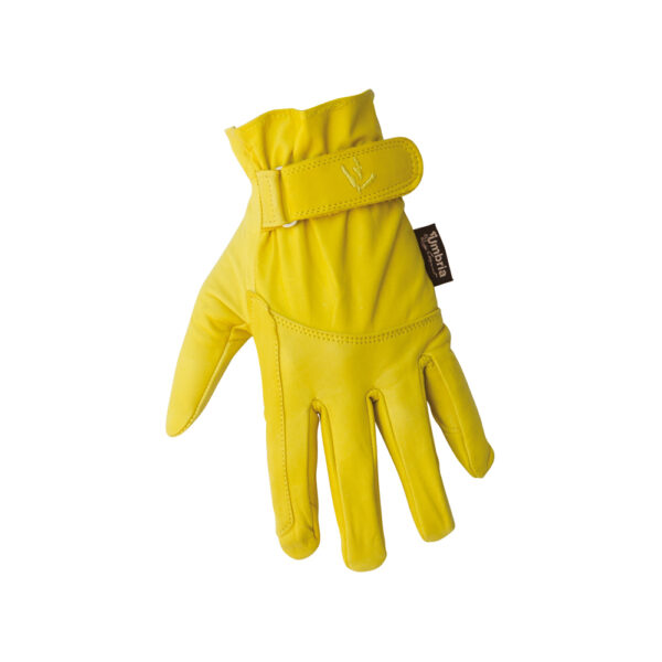Guanto in Pelle Morbida con Chiusura in Velcro
