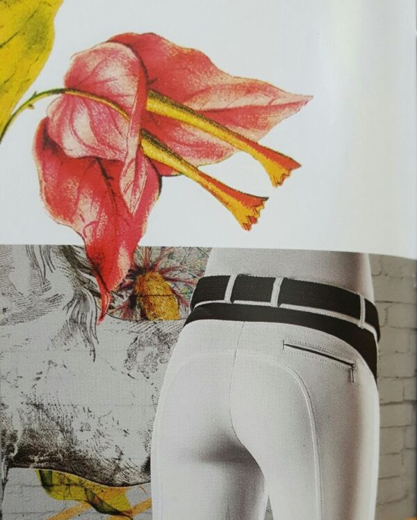 Pantalone donna Equiline con Grip al Ginocchio