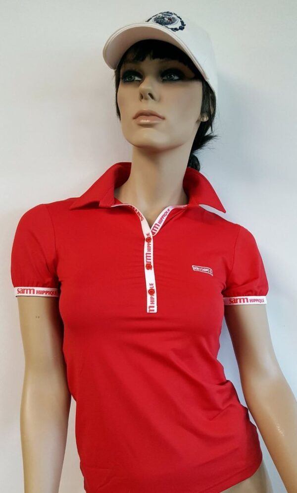 Polo Donna in Tessuto Tecnico Sarm