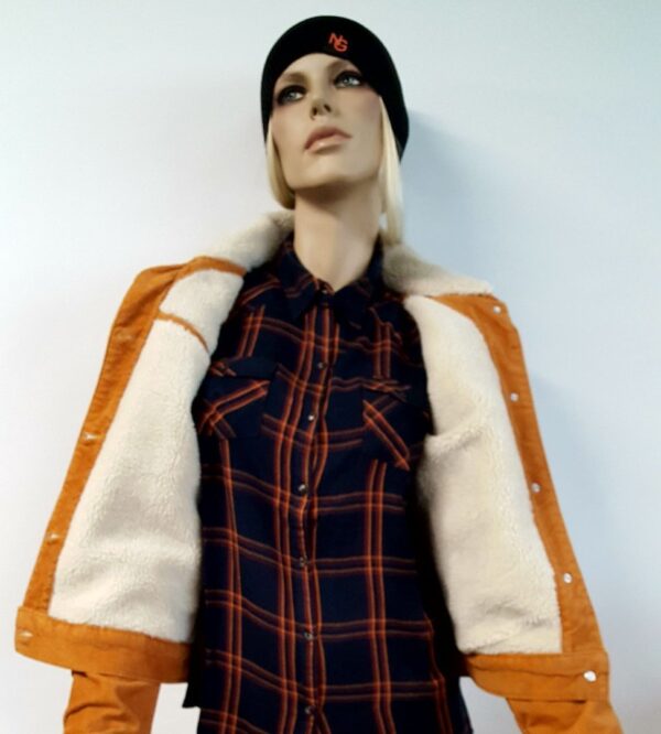 Giubbetto Wrangler Donna in Velluto con Pellicetta Interna - immagine 2