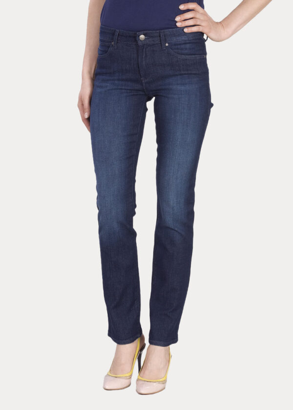 STRAIGHT JEANS WRANGLER DONNA BLUE