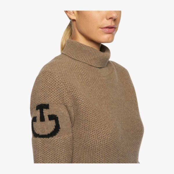Maglione girocollo donna Cavalleria Toscana - immagine 2