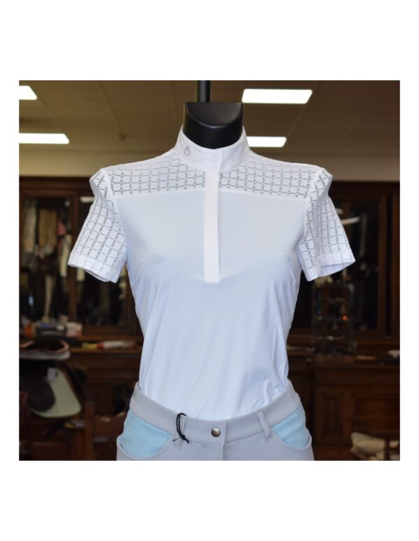 Polo competizione donna Cavalleria toscana - immagine 2