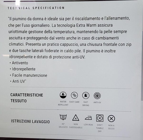 Giacca piumino donna Cavalleria Toscana - immagine 6