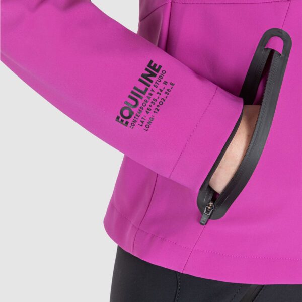 Felpa softshell donna equiline - immagine 2