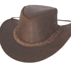 Cappello Western in pelle