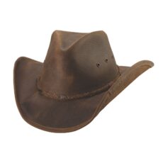 Cappello Western in pelle