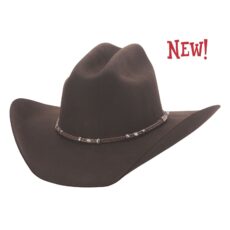 Cappello Western in feltro premium wool 4x