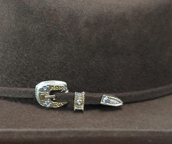 Cappello Western donna in feltro 4x - immagine 2