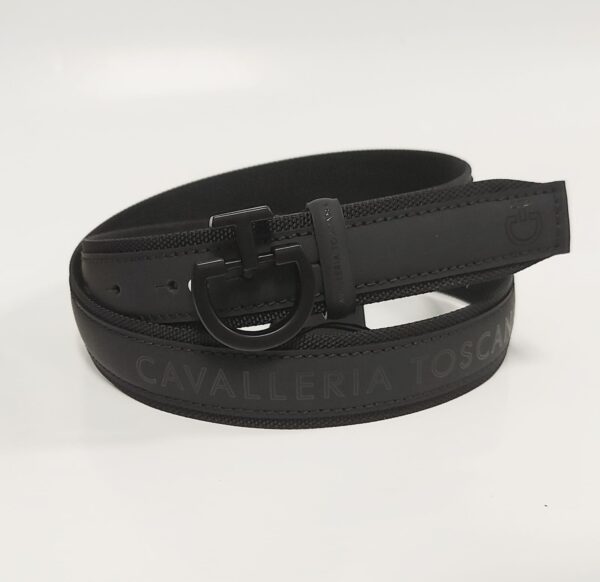 cintura CT uomo in pelle tagliata laser