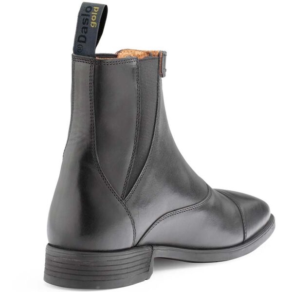 Stivaletto con zip gold - immagine 3