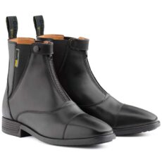 Stivaletto con zip gold