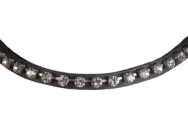 Testiera con frontalino in strass - immagine 3
