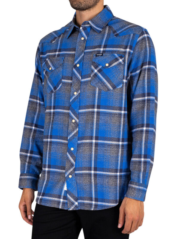 Camicia flanella uomo Wrangler - immagine 5