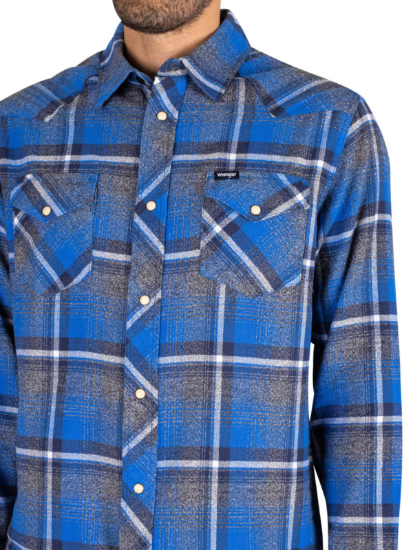 Camicia flanella uomo Wrangler - immagine 3