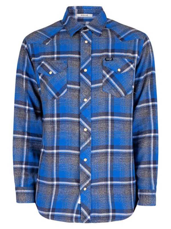 Camicia flanella uomo Wrangler - immagine 2