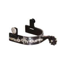Speroni Western  nero con decorazioni