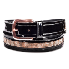 CINTURA IN PELLE ROSÉGOLD