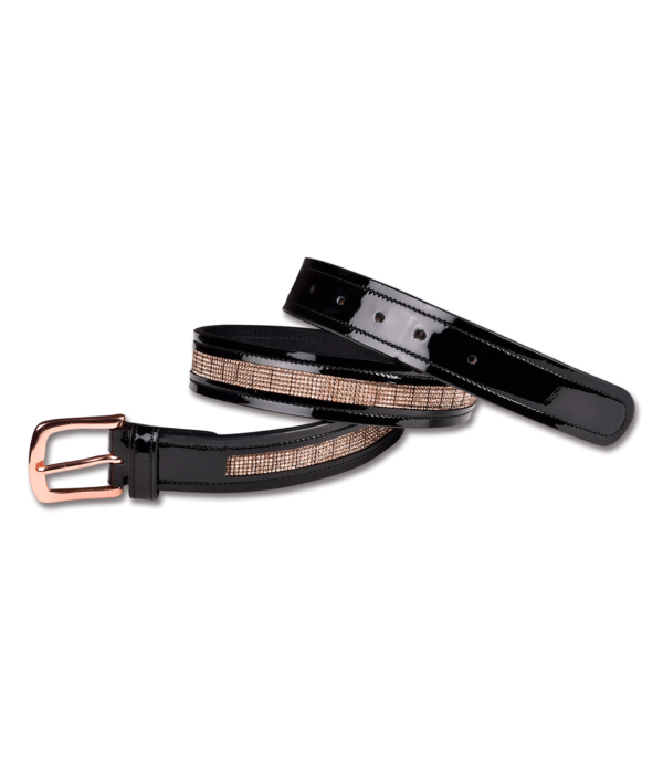 CINTURA IN PELLE ROSÉGOLD - immagine 2