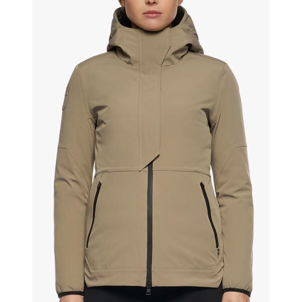 Giacca PERFORMANCE donna Cavalleria Toscana con zip nastrata e cappuccio