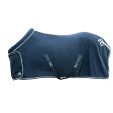 COPERTA IN PILE CON COLLETTO