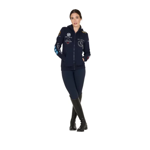 FELPA DONNA MULTILOGO EQUESTRO - immagine 5