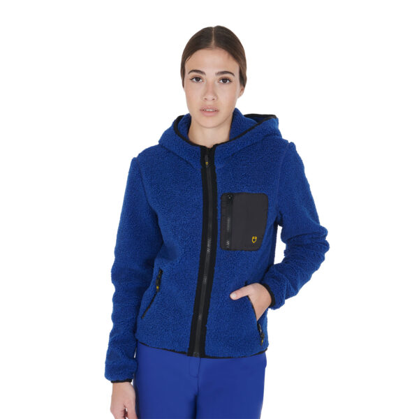 FELPA DONNA IN PILE CON TASCA FRONTALE - immagine 21