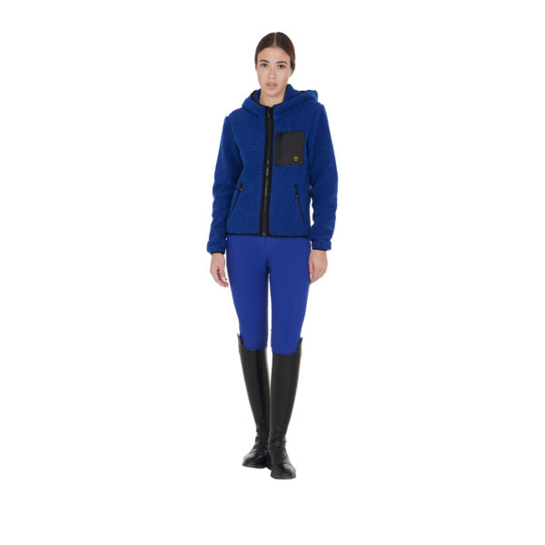 FELPA DONNA IN PILE CON TASCA FRONTALE - immagine 25