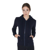 FELPA DONNA SLIM FIT CON CAPPUCCIO - immagine 7