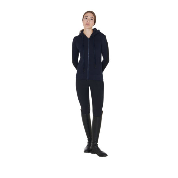 FELPA DONNA SLIM FIT CON CAPPUCCIO - immagine 12