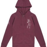 Felpa donna zip Sarm Hippique