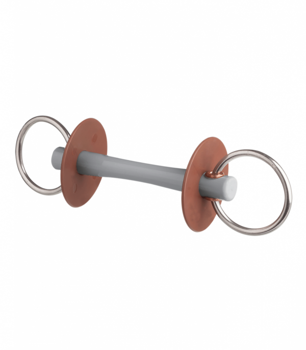Filetto BERIS con cannone comfort sottile, anello 7,5 cm