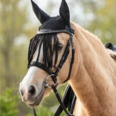Maschera antimosche con frangia