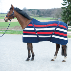 Coperta in pile con tasche porta cinghie