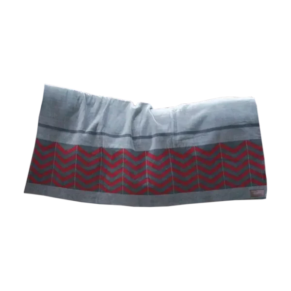 Coperta Quadrata a spina di pesce in Pile - immagine 2