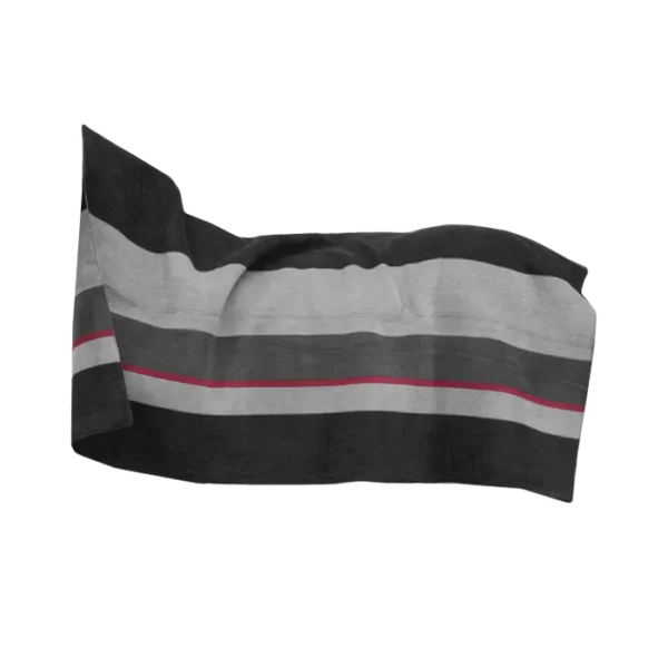 Coperta Quadrata a strisce in Pile - immagine 8