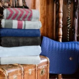 Coperta Quadrata a strisce in Pile - immagine 14