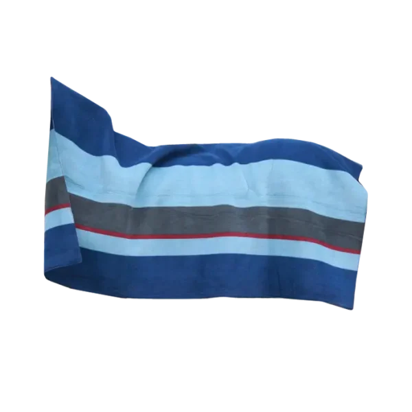 Coperta Quadrata a strisce in Pile - immagine 2