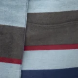 Coperta Quadrata a strisce in Pile - immagine 4