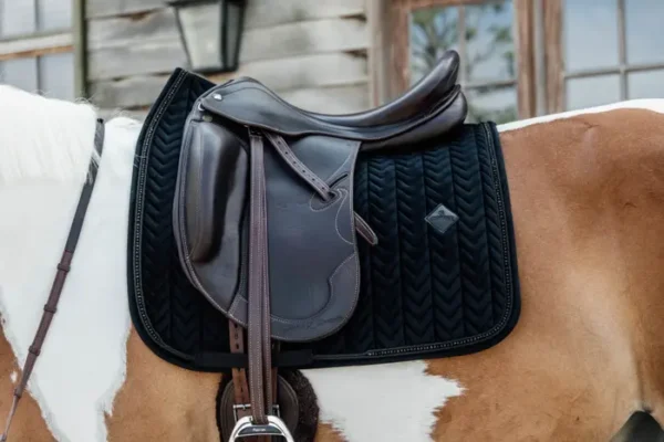 Sottosella Velvet con Perle da Dressage