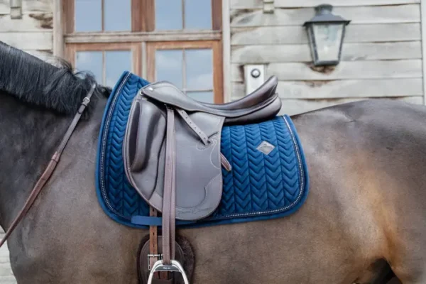 Sottosella Velvet con Perle da Dressage - immagine 6